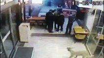 Ataşehir'de restorandaki silahlı kavga anı güvenlik kameralarına yansıdı