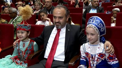 Dünya çocukları Bursa'da buluştu