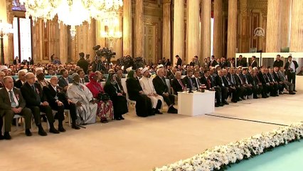 Cumhurbaşkanı Erdoğan: 'Müslümanların kanı, canı ve hayatı söz konusu olduğunda sergilenen çifte standart karşısında bizim sahada olmamız gerekiyor' - İSTANBUL