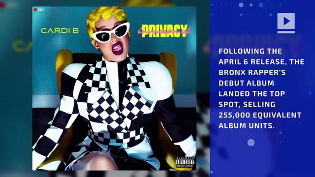 Cardi B’s ‘Invasion of Privacy’ Debuts at No. 1 on Billboard 200 Chart