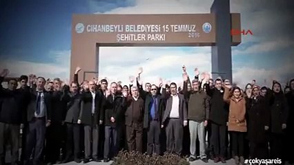 Konya&#39;dan, Cumhurbaşkanı Erdoğan&#39;a doğum günü klibi