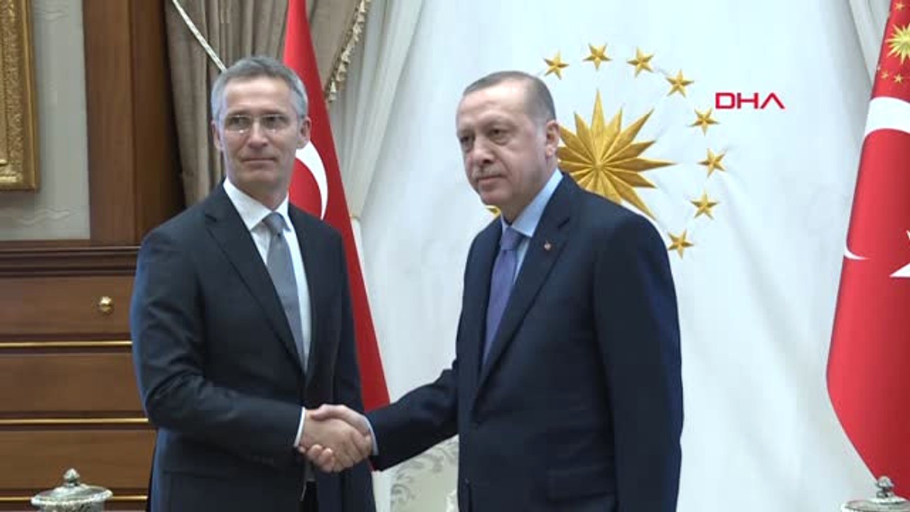 Cumhurbaşkanı Erdoğan NATO Genel Sekreteri Stoltenberg ile Görüştü