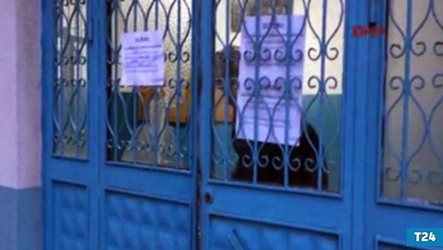 Uçurumun kenarındaki Meslek Lisesi binasında eğitim sonlandırıldı, öğrenciler diğer bloklardaki sınıflarda ders işliyor