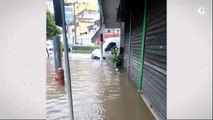 Chuva deixa Vila Rubim debaixo d'água