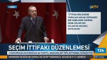 Cumhurbaşkanı Erdoğan: 2019 seçimlerinde tek pusula-tek zarf olacak