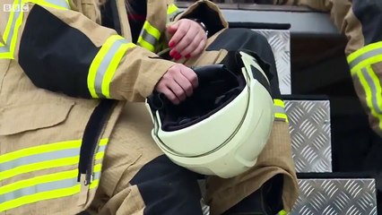 İtfaiyeci Hülya Ercan: Erkeklerle aynı unvanı taşıyor, aynı işi yapıyoruz