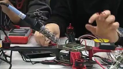 Lise öğrencilerinden yangın söndürme drone'u