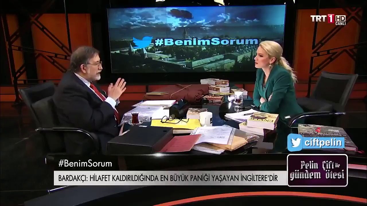 Pelin Çift'in Murat Bardakçı ile programı tartışma yarattı
