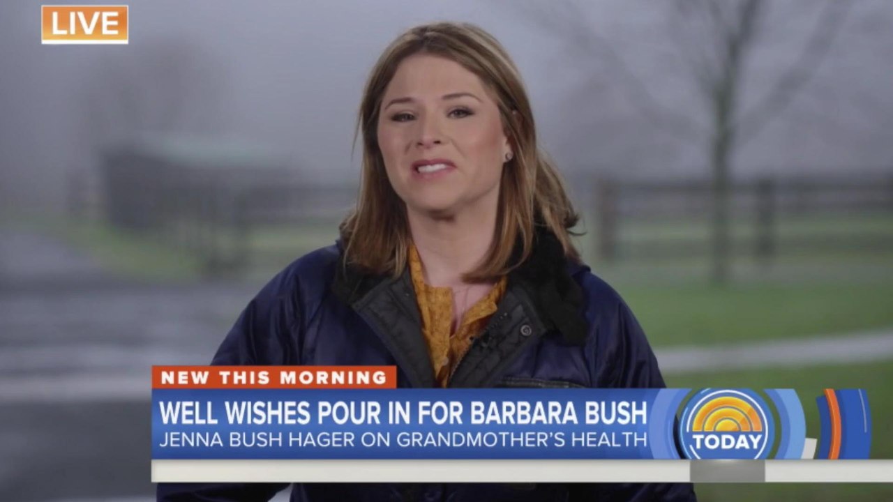Barbara Bush 'In Great Spirits', Reports Grandd...
