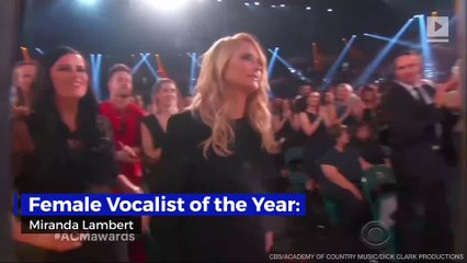 Big Winners From the 2018 Academy of Country Music Awards *NO USE AFTER MONDAY, APRIL 23 0600GMT