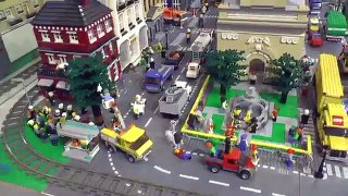 НАШ ЛЕГО ГОРОД LEGO CITY Экскурсия. весна 2016 [музей GameBrick]
