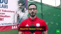 Altınordulu futbolculardan Cengiz Ünder'e İtalyanca mesaj!