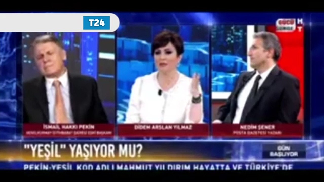 İsmail Hakkı Pekin ile Hanefi Avcı arasında "Yeşil yaşıyor mu" tartışması