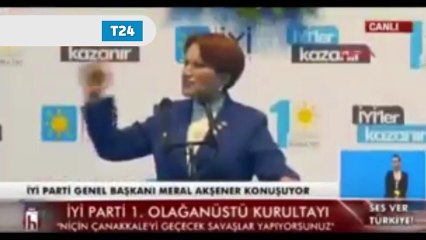 Meral Akşener: Hangi cüretle İstiklal Marşı&#39;nı değiştirmeye kalkıyorsunuz?