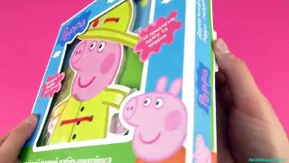 Peppa pig Wooden Dress up Peppa playset Video for Kids