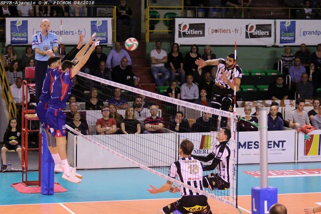 2018.04.13 14 de finale play off Poitiers - Ajaccio