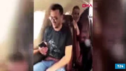 Kerimcan Durmaz&#39;ın bindiği özel jetin lastikleri patladı, o anlar kameraya yansıdı