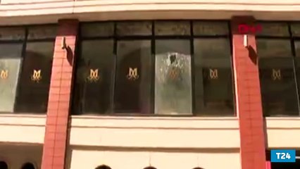 Taksim'de otele ateş açıldı