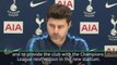 Top four is Spurs' target, not second place - Pochettino