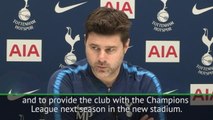 Top four is Spurs' target, not second place - Pochettino