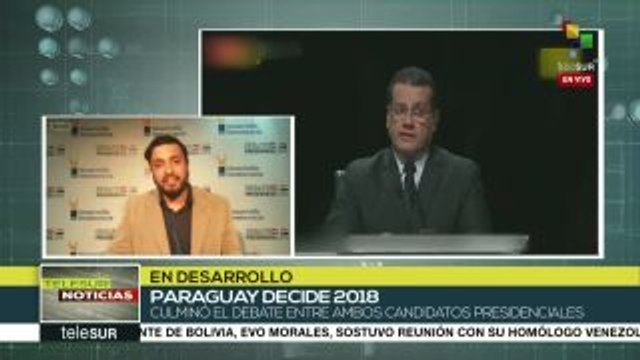 Candidatos presidenciales paraguayos presentan posturas opuestas