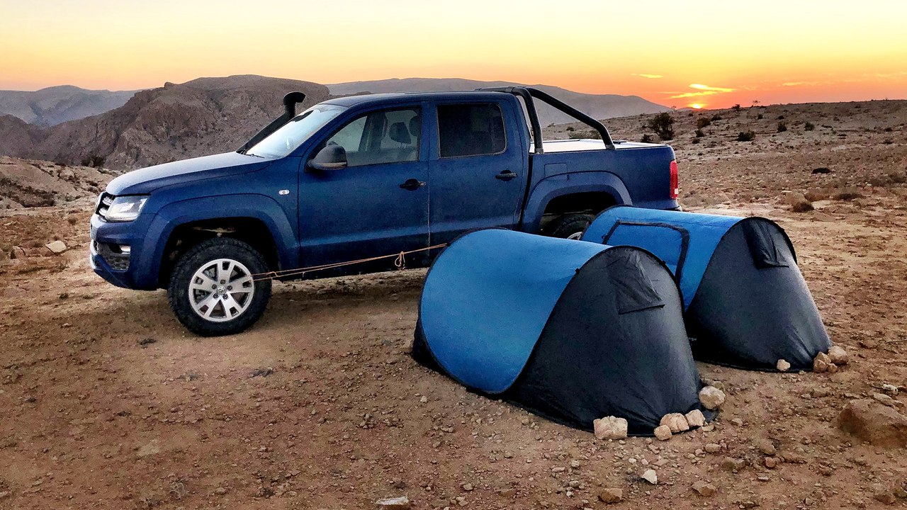 VW Amarok Adventure Tour 2018 - Mit dem VW Amarok im Oman unterwegs