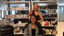 Easy S-bend wave on short hair - Waves hair tutorial