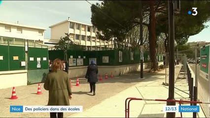 Nice : la présence de policiers dans des écoles fait polémique