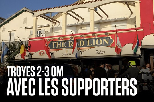 Troyes - OM (2-3) | La victoire avec les supporters