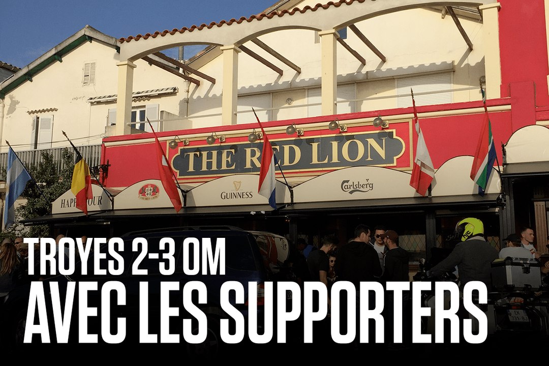 Troyes - OM (2-3) | La victoire avec les supporters