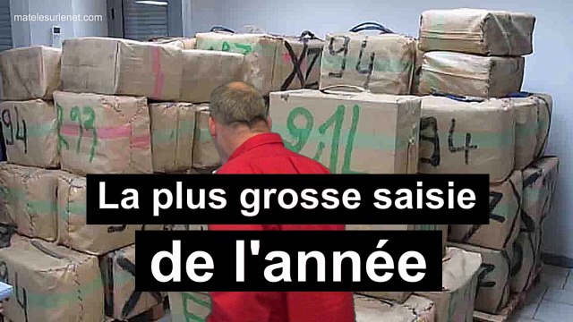 La plus grosse saisie de cannabis de l'année