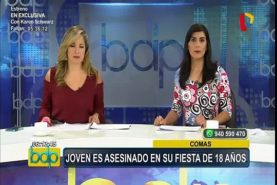 Comas: joven de 18 años muere acuchillado en su fiesta de cumpleaños