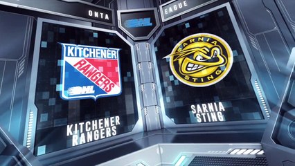 OHL Kitchener Rangers at Sarnia Sting