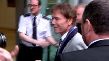 Sir Cliff Richard thanks supporters after leaving court