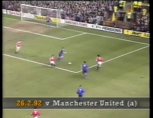 Manchester United - Chelsea 26-02-1992 Division One