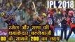 IPL 2018 KKR vs DD: Andre Russell takes Kolkata to 200/9,sets target of 201 for Delhi|वनइंडिया हिंदी