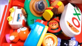 アンパンマン アニメwwおもちゃ コロコロかばん 中にはおもちゃがいっぱい！anpanman toys　in bag Animation