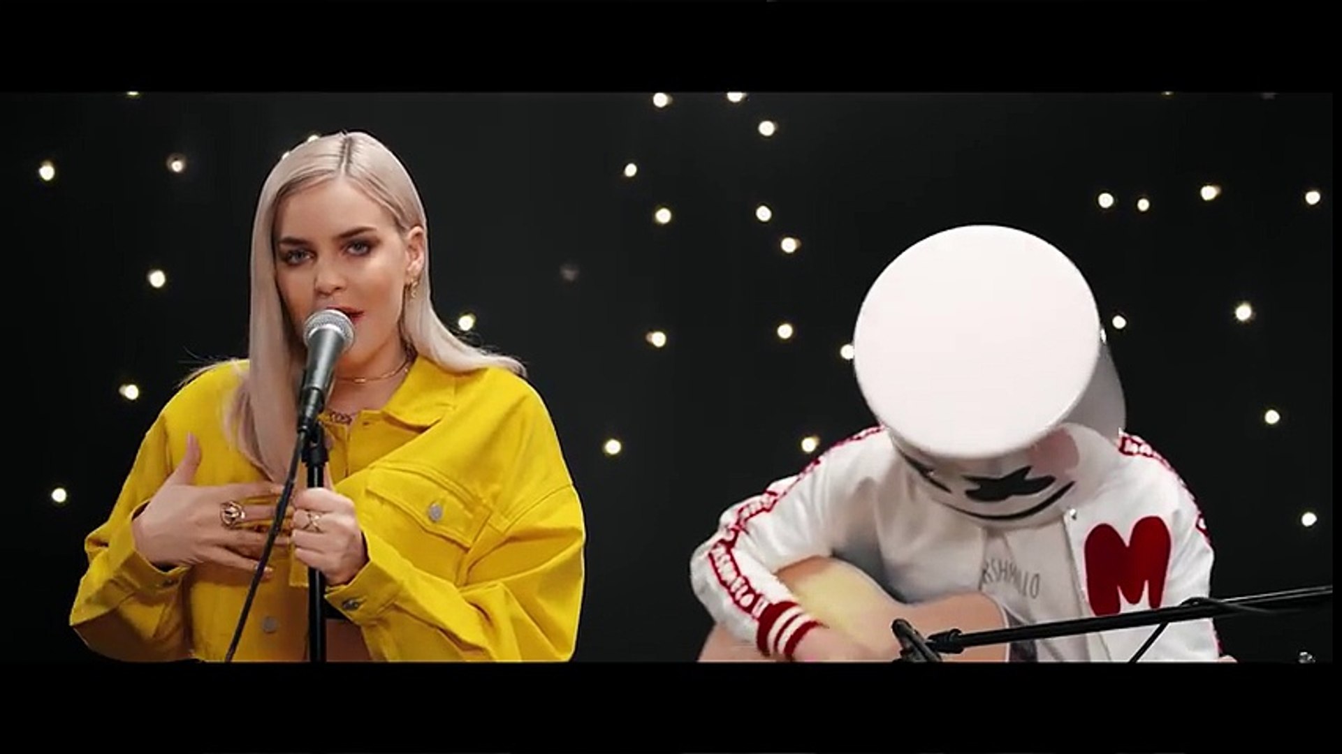 Marshmello Anne Marie Friends Acoustic Video Official Friendzone Anthem Video Dailymotion