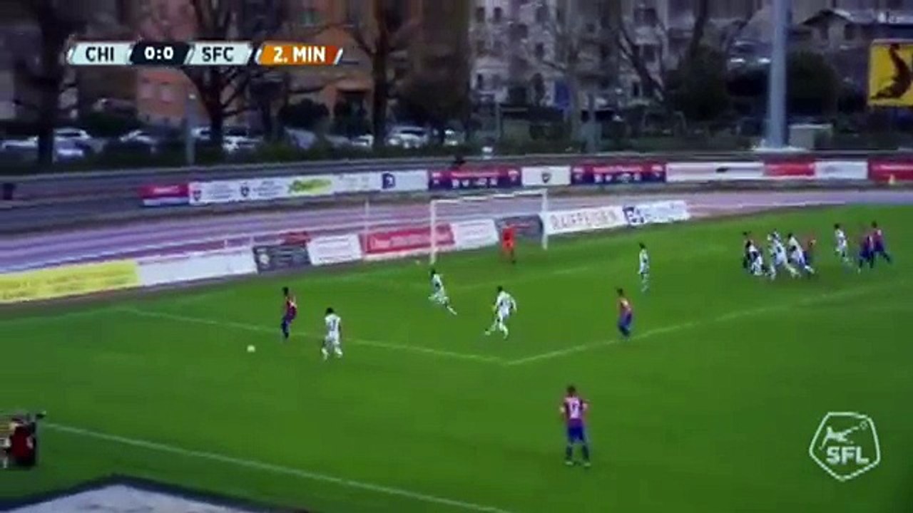 Chiasso 1:0 Servette (Switzerland. Challenge League. 15 April 2018)