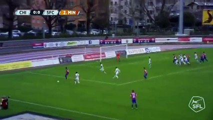 Chiasso 1:0 Servette (Switzerland. Challenge League. 15 April 2018)