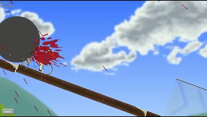 【DE JuN】 HAPPY WHEELS 快樂輪子#33 (死亡獨輪車) 實況