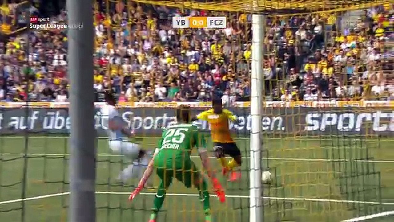 Young Boys 1:0 Zurich (Switzerland. Super League. 15 April 2018 )