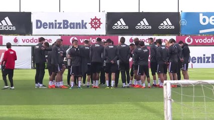 Beşiktaş'ta Derbi Hazırlıkları Başladı (1)