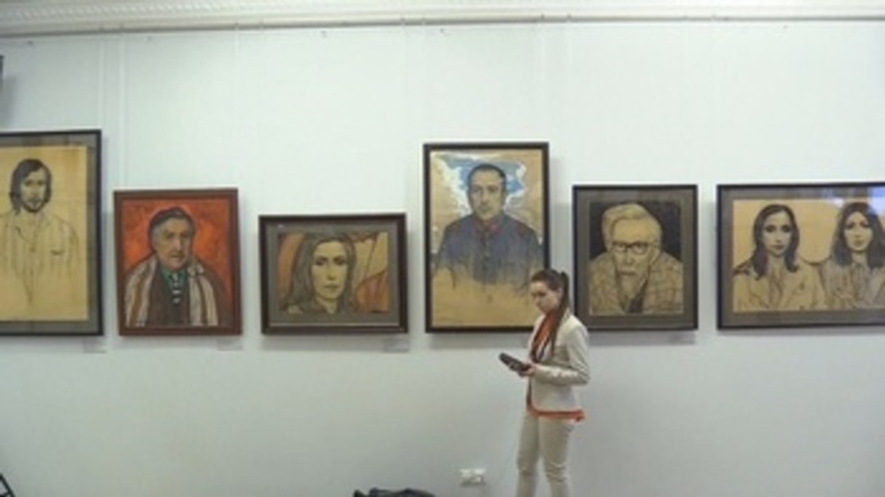 Lavrov y Nieto inauguran "Chile a los ojos de un pintor" con obras de Glazunov