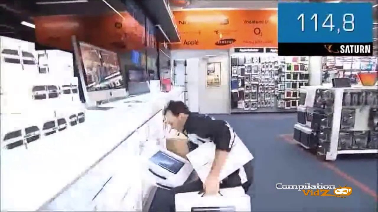 Cet homme a moins de 3 minutes pour prendre ce qu'il veut dans ce magasin