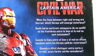 Marvel Legends 6 Captain America: Civil War 3-Pack With Spider Man Figure Review