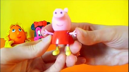 Play-Doh Surprise eggs unboxing! Special Peppa Pig egg, Hello Kitty, Rapunzel, Dora, Minnie HD