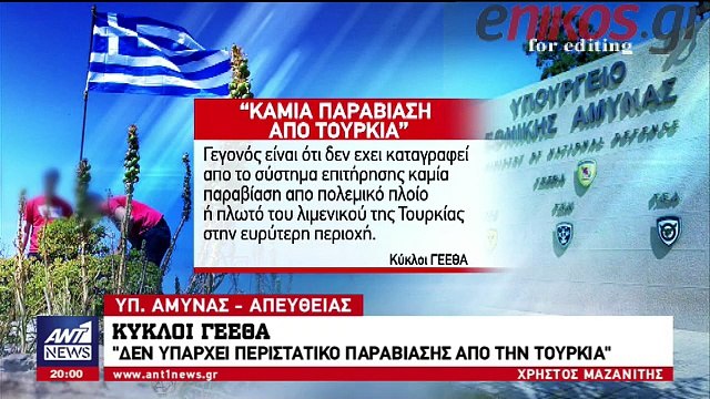 Τι λένε πηγές του ΓΕΕΘΑ για το περιστατικό στη βραχονησίδα Ανθρωποφάς - Το κάναμε για τον ήρωα πιλότο λένε οι νεαροί που ύψωσαν τη γαλανόλευκη