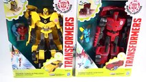 TRANSFORMERS ROBOTS IN DISGUISE POWER SURGE BUMBLEBEE SIDESWIPE MINI CONS TOYS