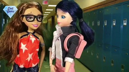 Ladybug is shrinking!! Tiny mini ladybug fights akumatized L.O.L. Doll miraculous ladybug
